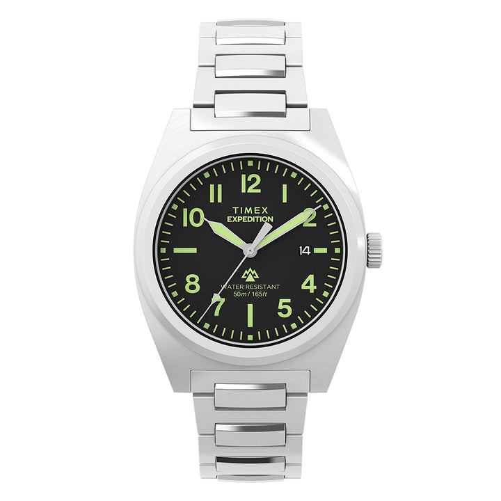 Expedition Field Date 39mm Stainless Steel Band
