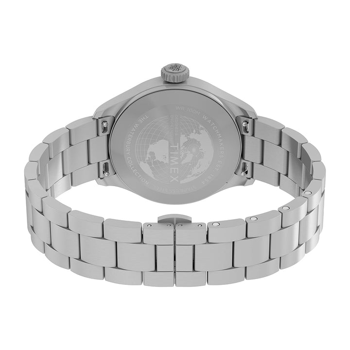 Waterbury Ace Date 41mm Stainless Steel Band