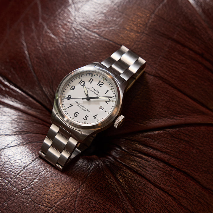 Waterbury Ace Date 41mm Stainless Steel Band