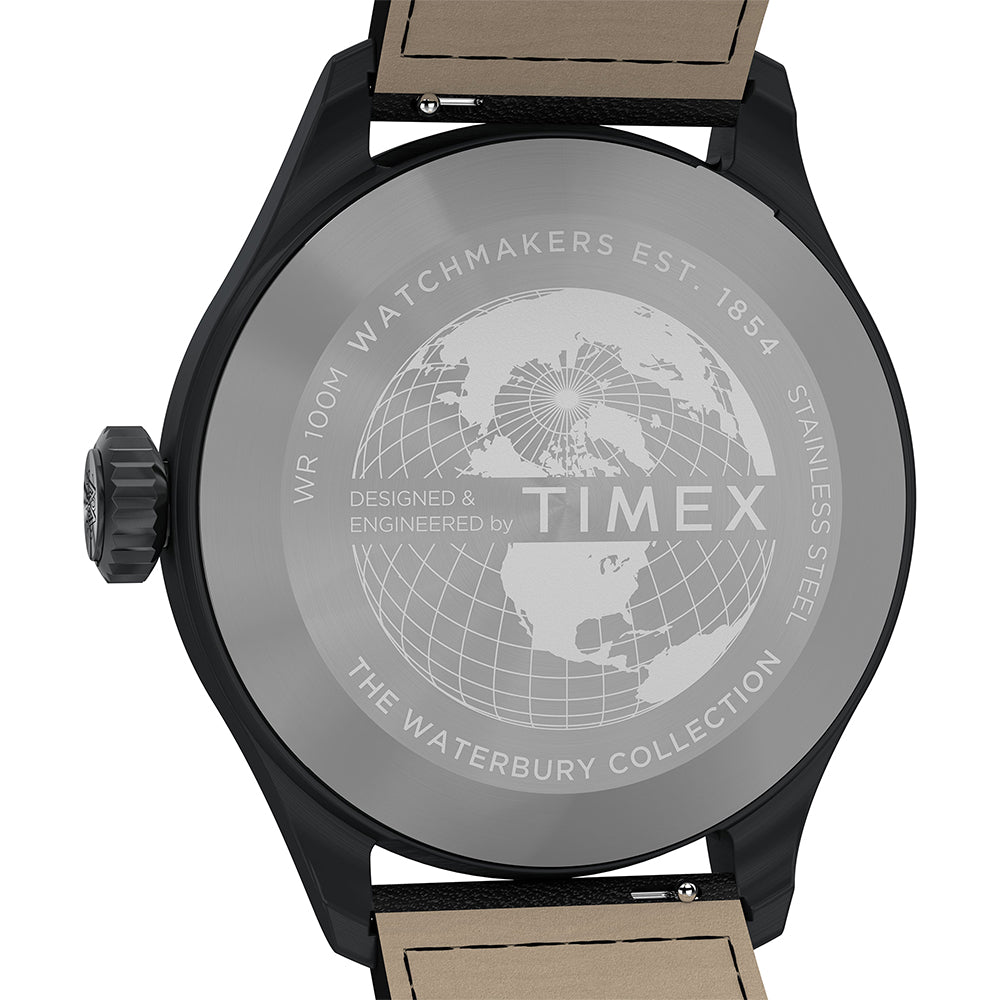 Waterbury Ace Date 41mm Leather Band