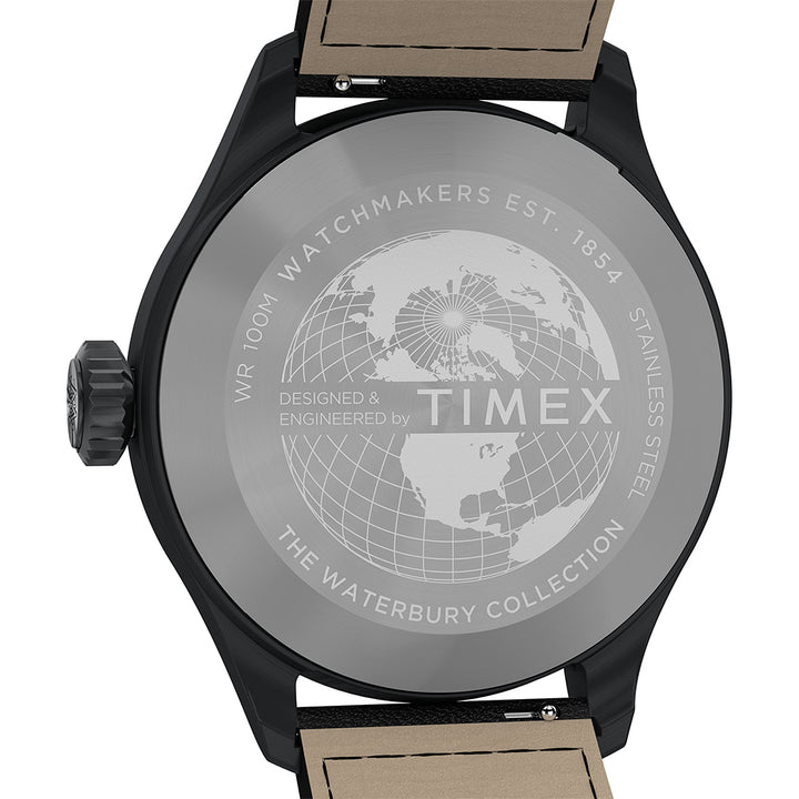 Waterbury Ace Date 41mm Leather Band