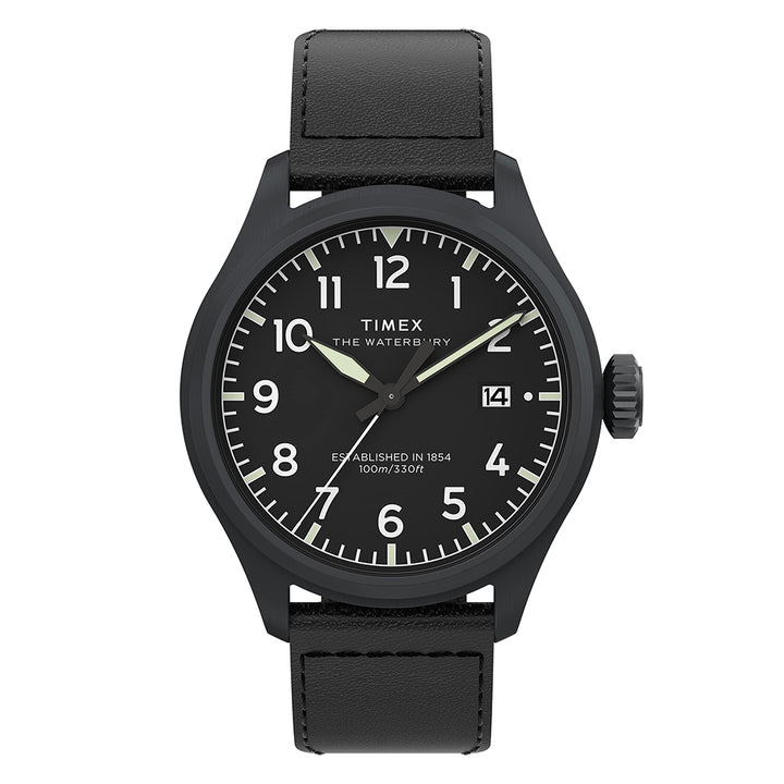 Waterbury Ace Date 41mm Leather Band
