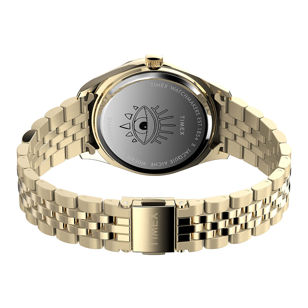 Timex Legacy x Jacquie Aiche 3-Hand 36mm Stainless Steel Band