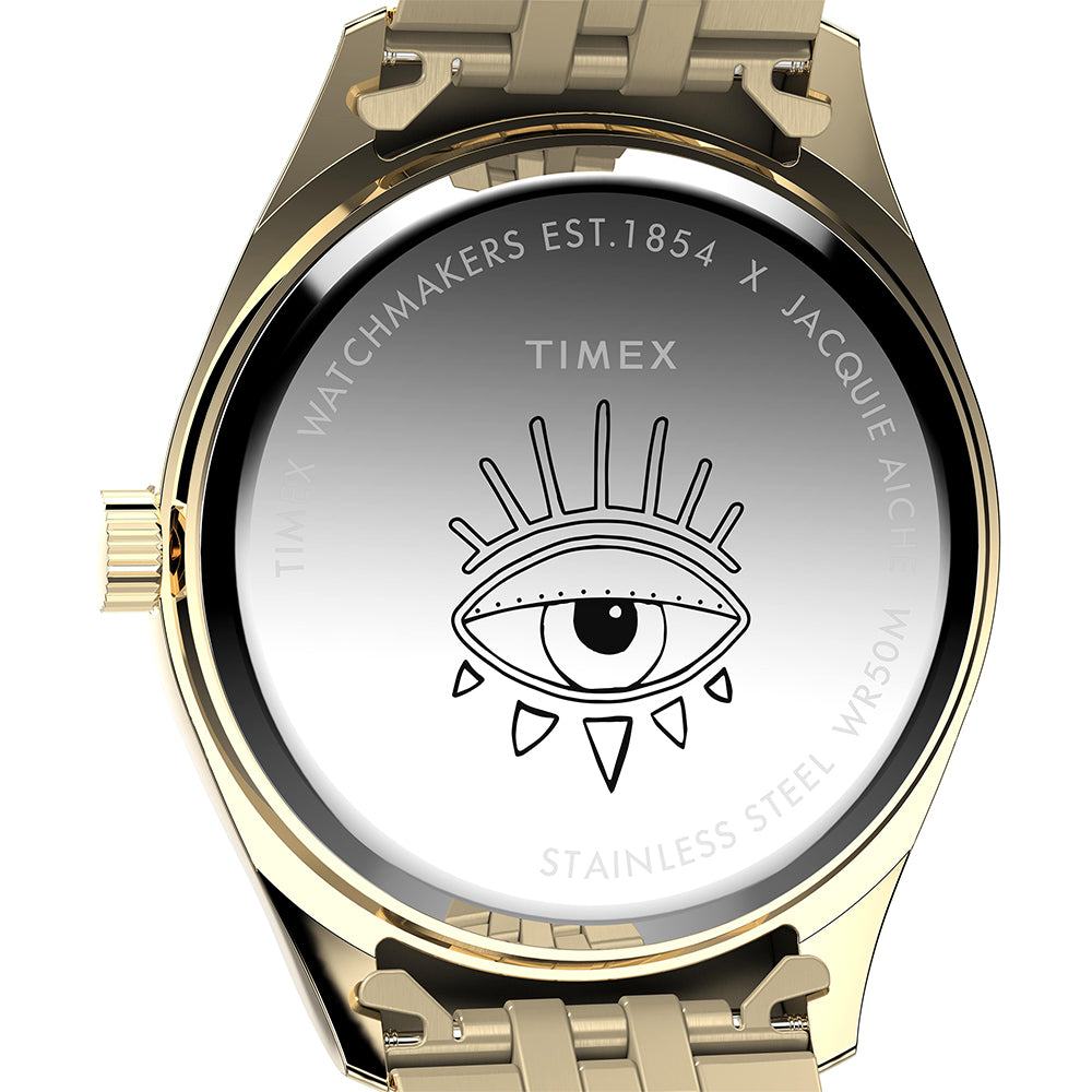 Timex Legacy x Jacquie Aiche 3-Hand 36mm Stainless Steel Band