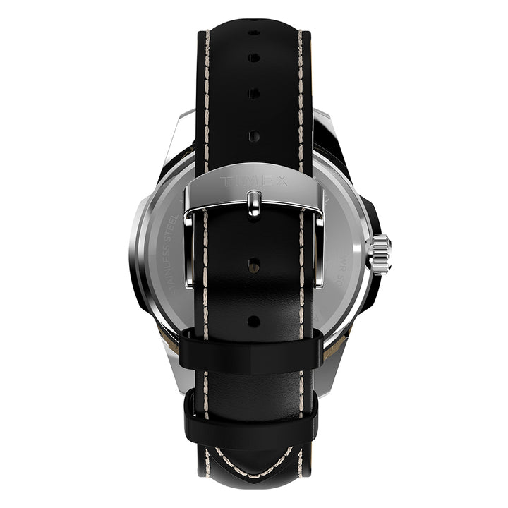 Essex Avenue Day-Date 45mm Leather Band