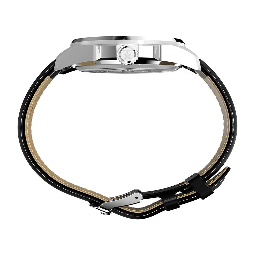 Essex Avenue Day-Date 45mm Leather Band