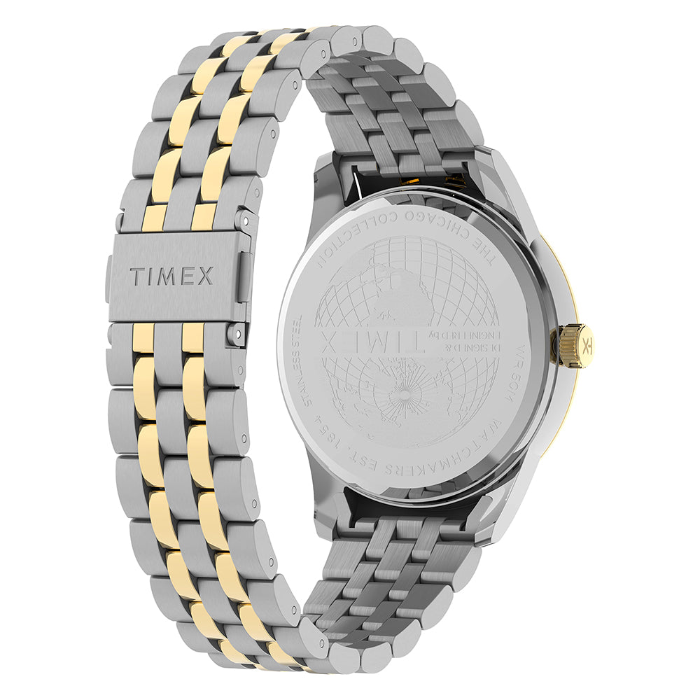 Chicago Multifunction 45mm Stainless Steel Band