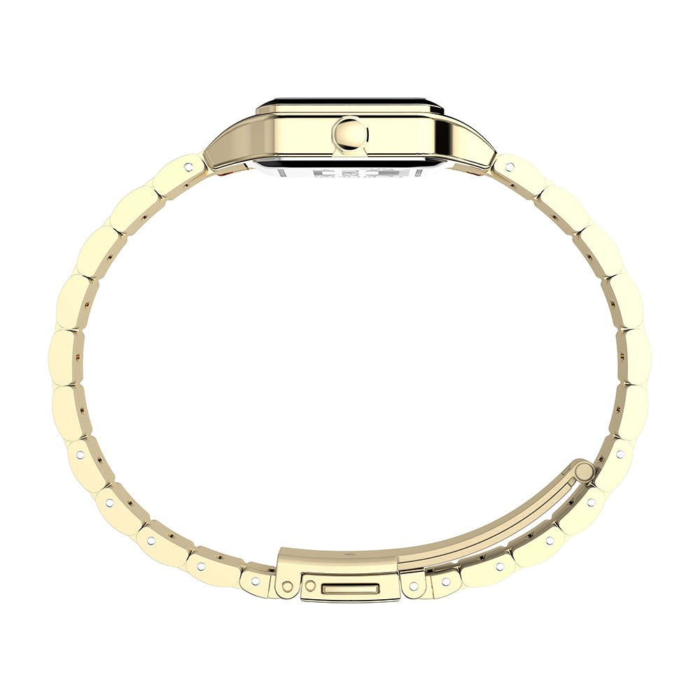 Legacy Square 2-Hand 23mm Stainless Steel Band