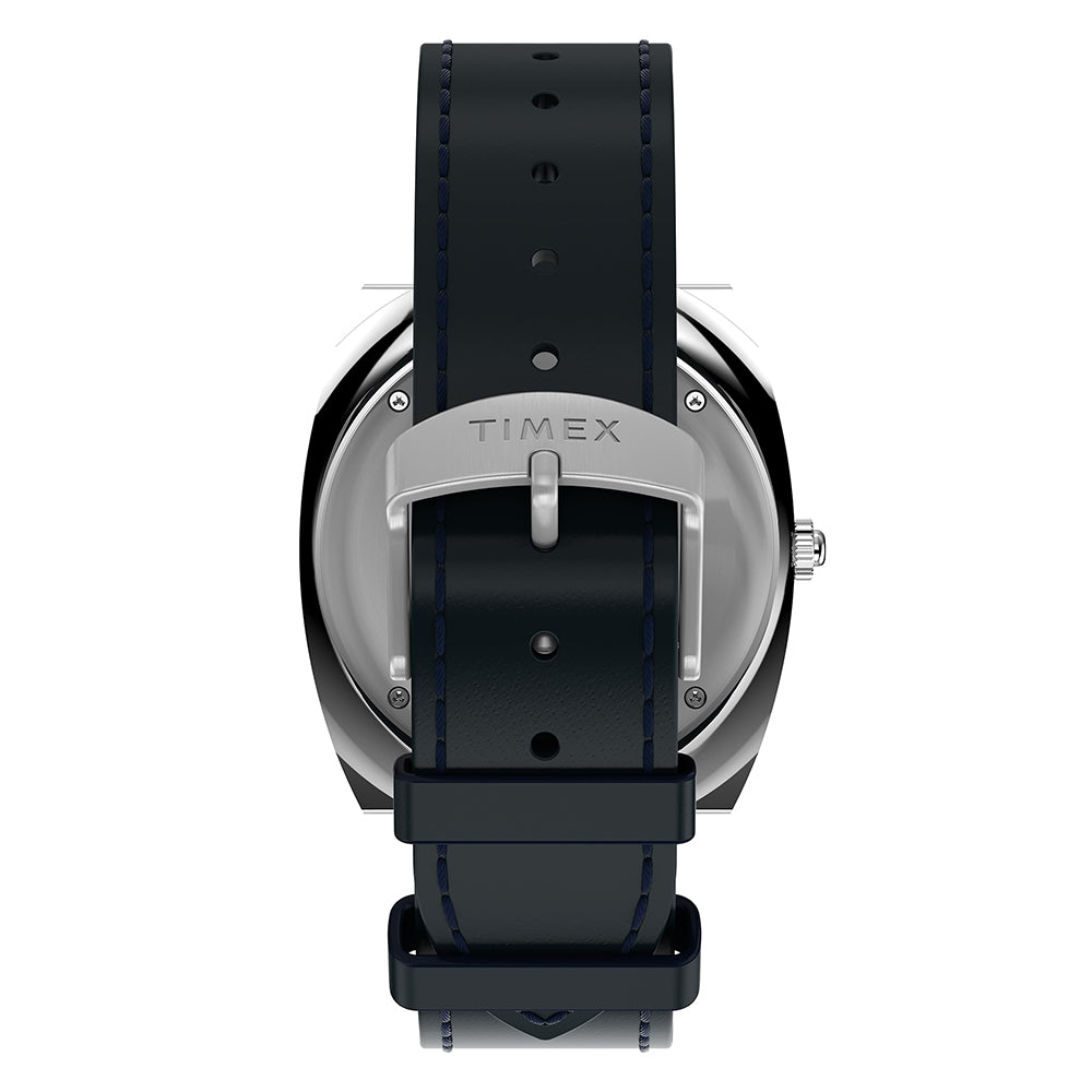 Q Timex 1972 Reissue Date 39mm Leather Band