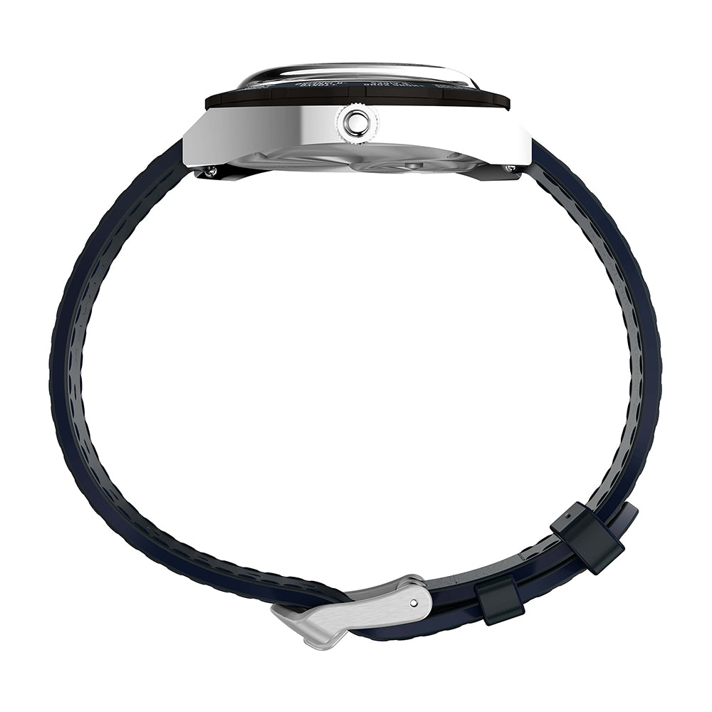 Q Timex 1972 Reissue Date 39mm Leather Band