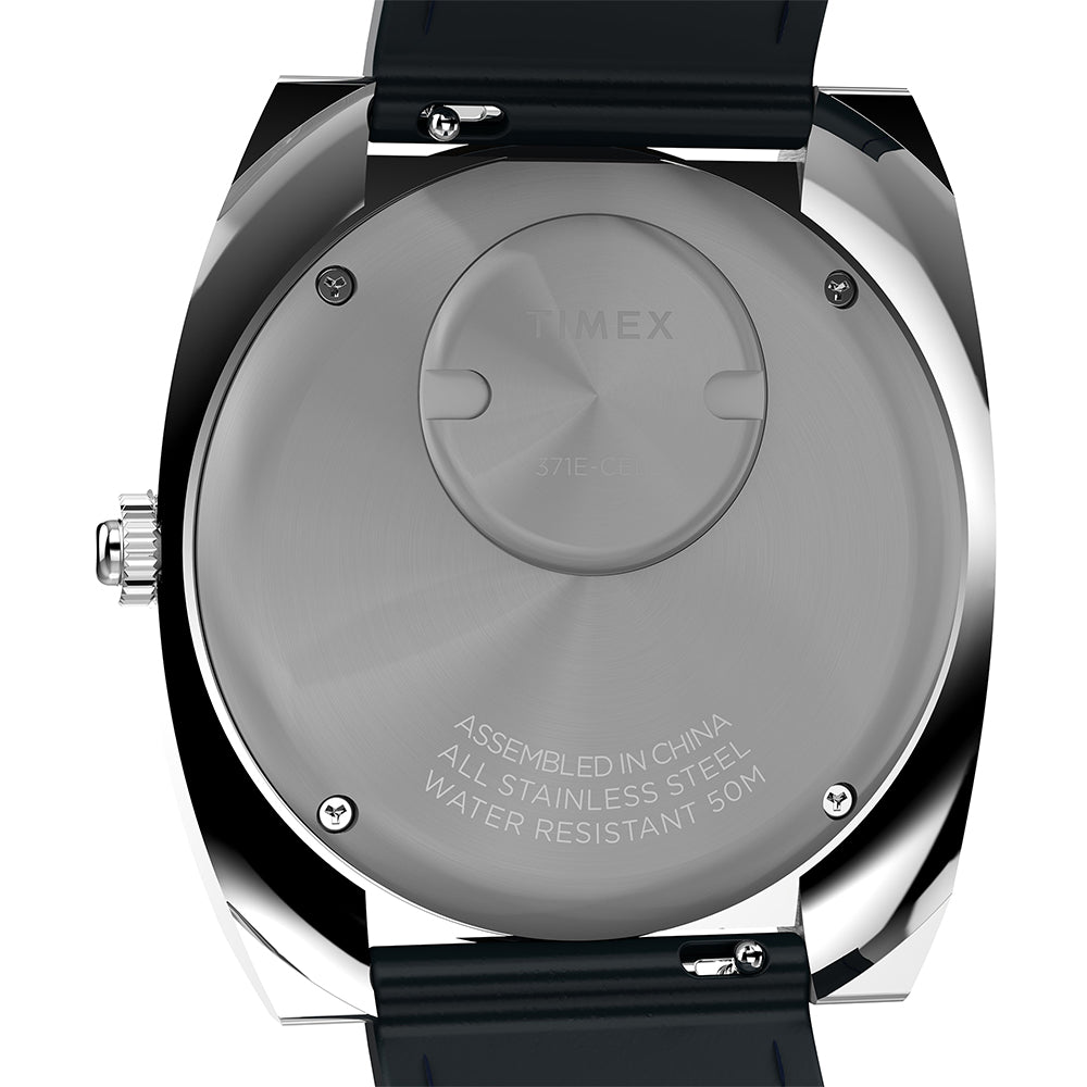 Q Timex 1972 Reissue Date 39mm Leather Band