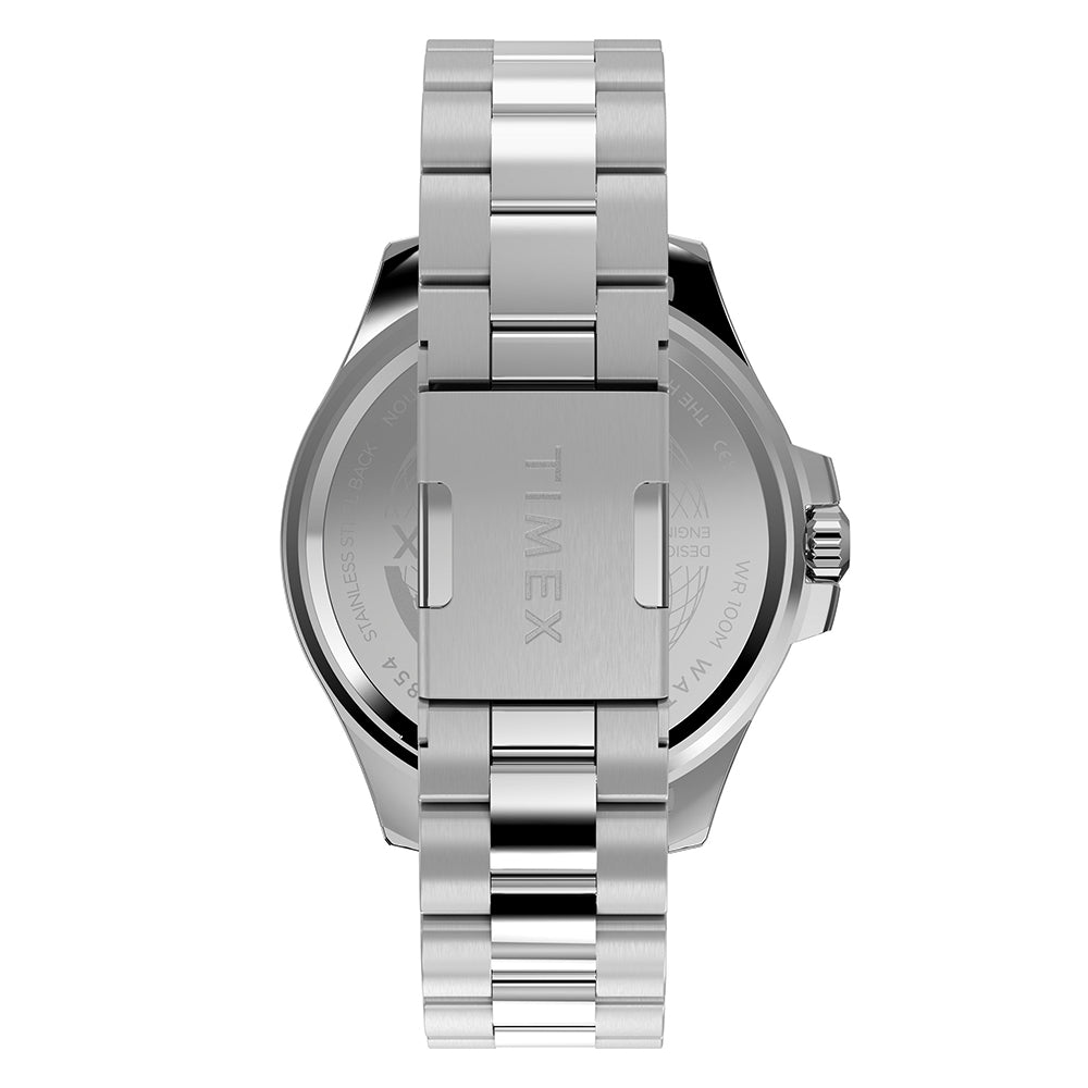 Harborside Coast Multifunction 43mm Stainless Steel Band