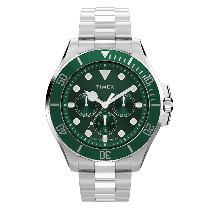 Harborside Coast Multifunction 43mm Stainless Steel Band