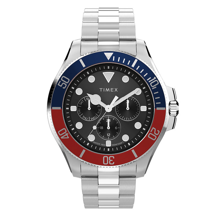 Harborside Coast Multifunction 43mm Stainless Steel Band