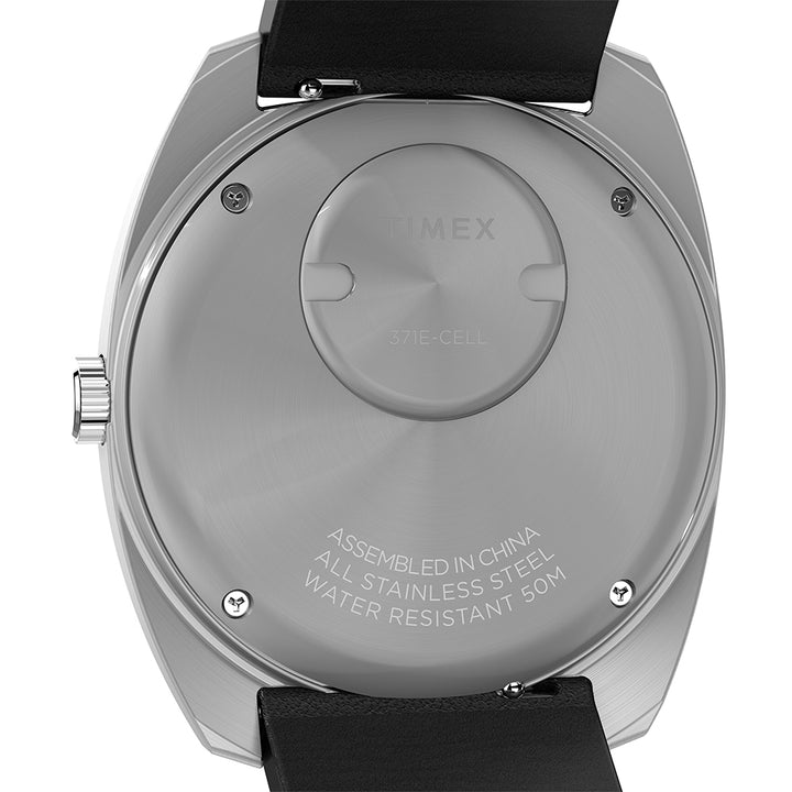 Q Timex Enigma Day-Date 37mm Leather Band