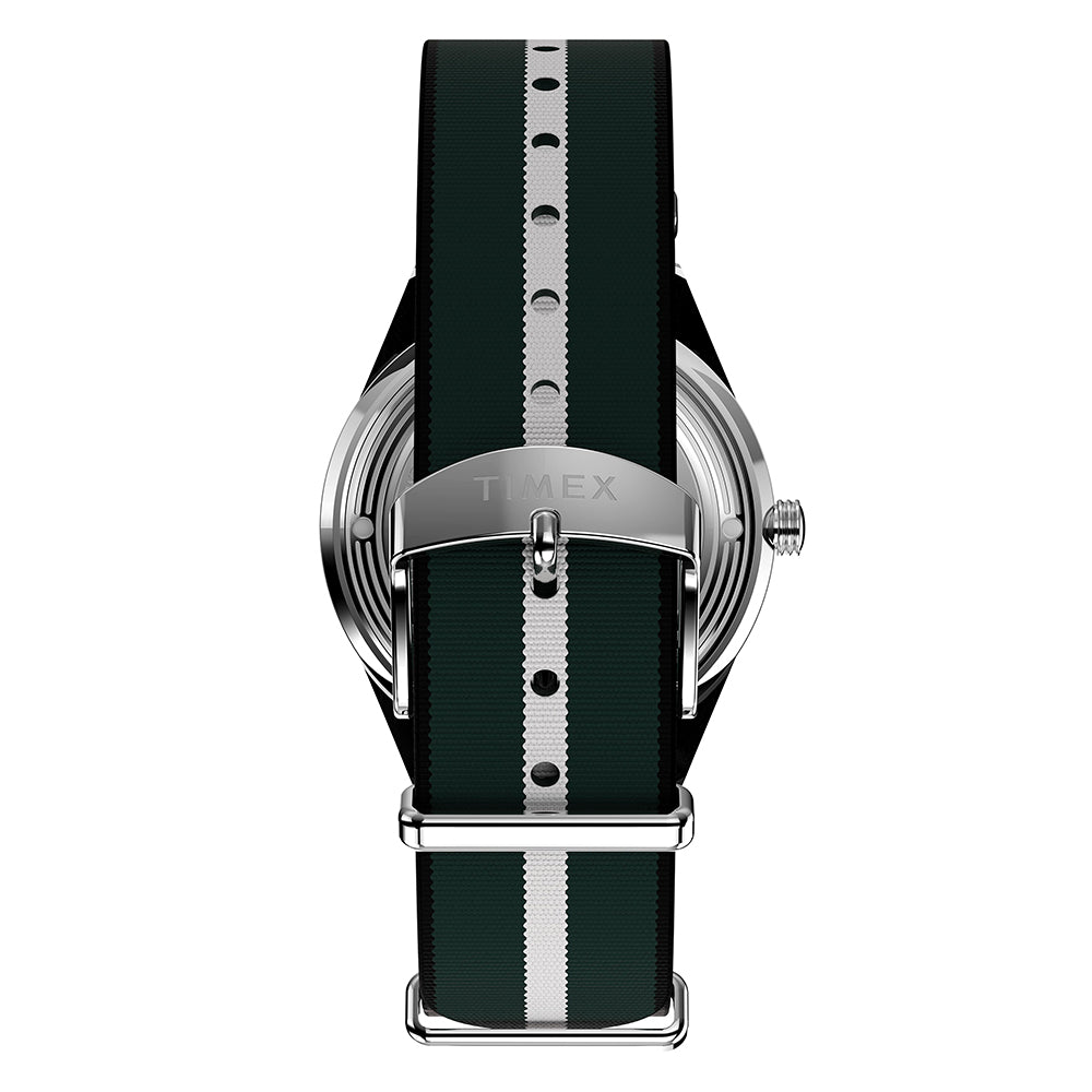 Marlin Jet Quartz Day-Date 38mm Fabric Band