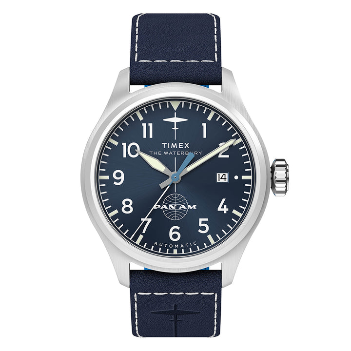 Waterbury Ace Pan Am Automatic 41mm Leather Band