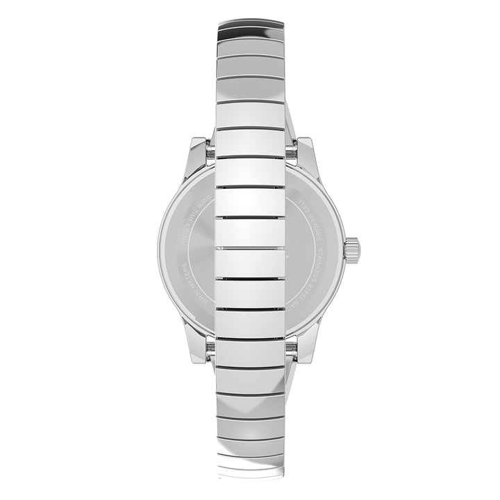 Fashion Stretch Bangles 3-Hand 25mm Stainless Steel Band