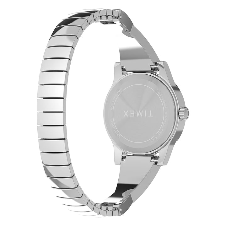 Fashion Stretch Bangles 3-Hand 25mm Stainless Steel Band