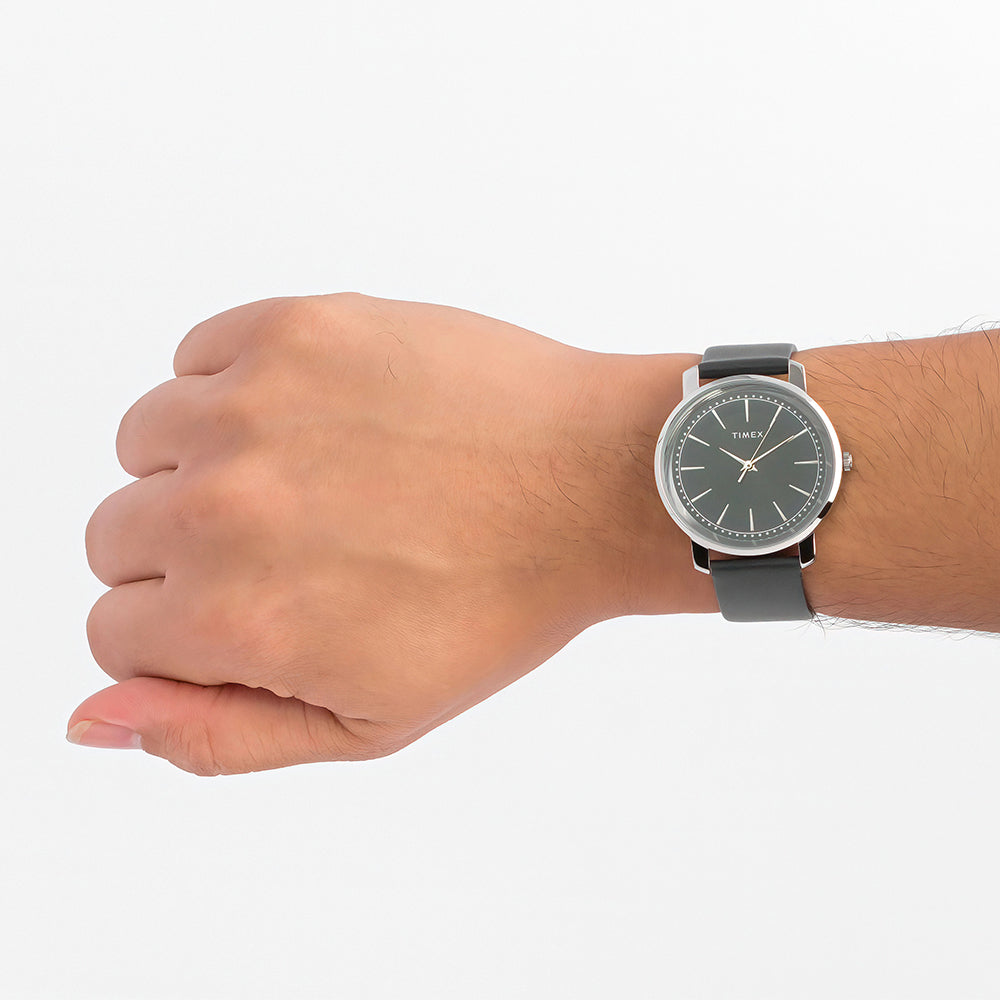 Chester 3-Hand 38mm Leather Band