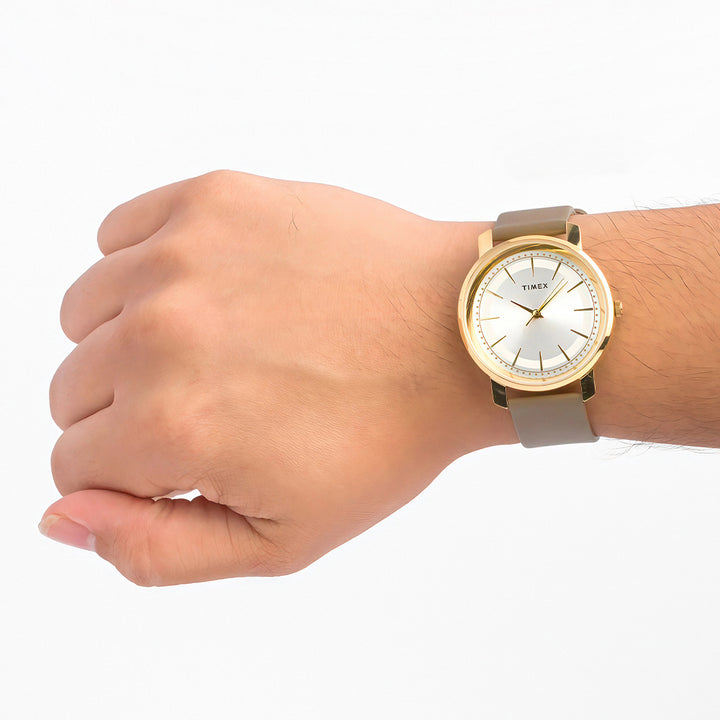 Chester 3-Hand 38mm Leather Band