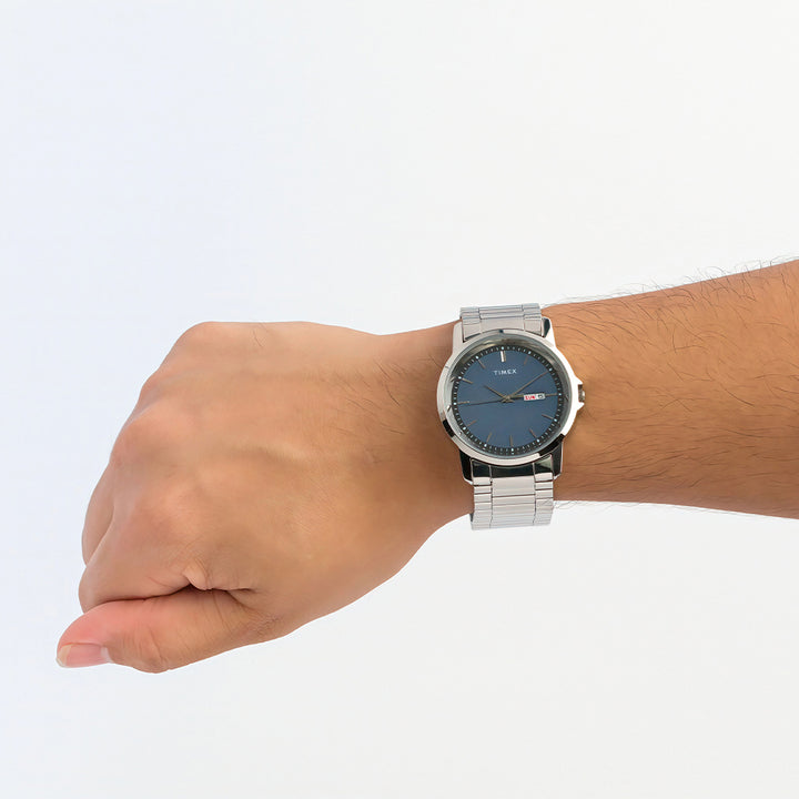 Dalton Date 40mm Stainless Steel Band