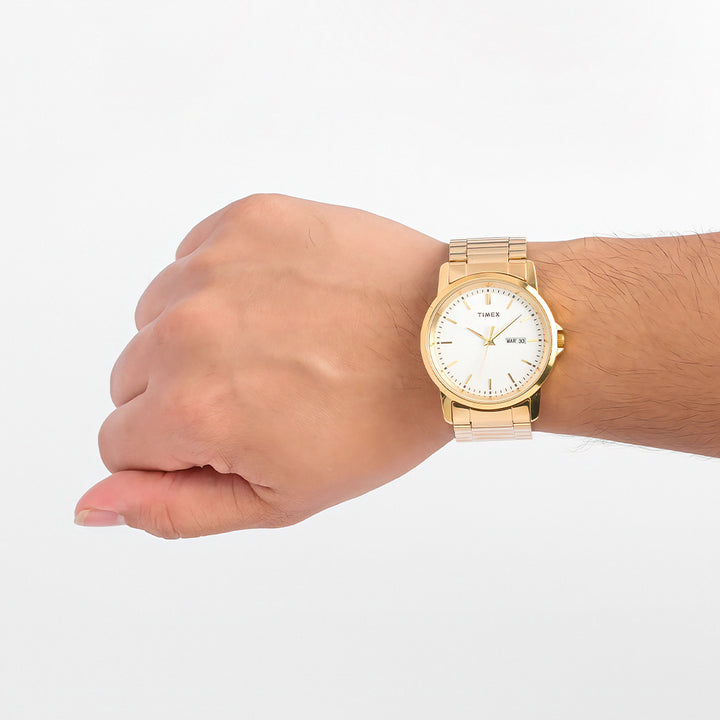 Dalton Date 40mm Stainless Steel Band