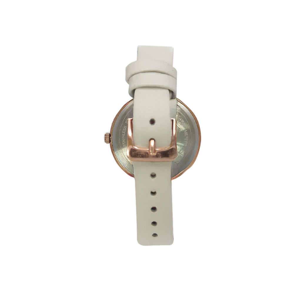 Amity 3-Hand 34mm Leather Band