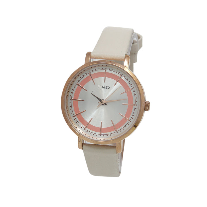 Amity 3-Hand 34mm Leather Band
