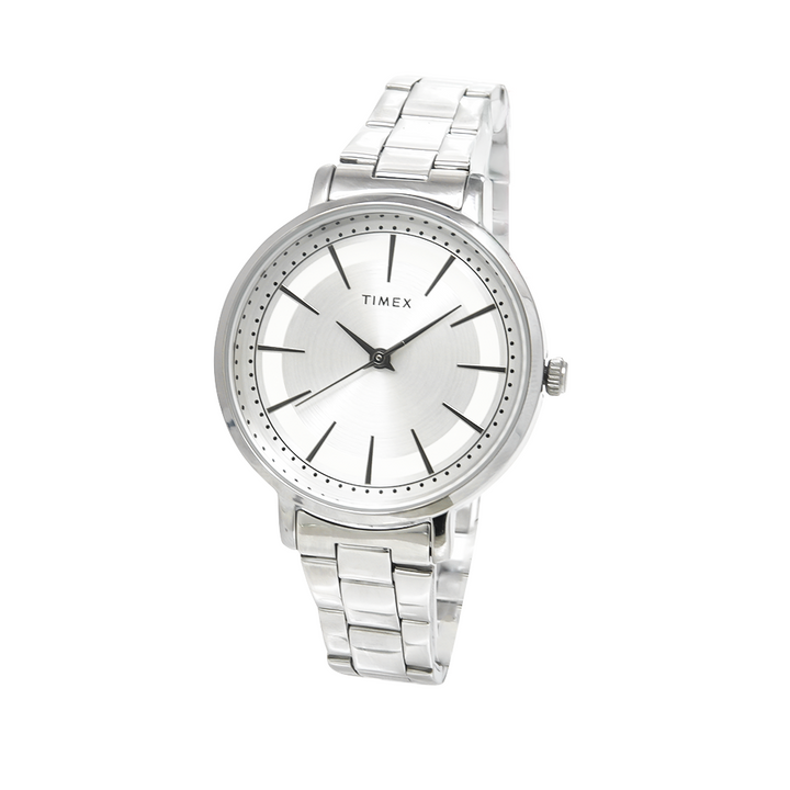 Amity 3-Hand 34mm Stainless Steel Band