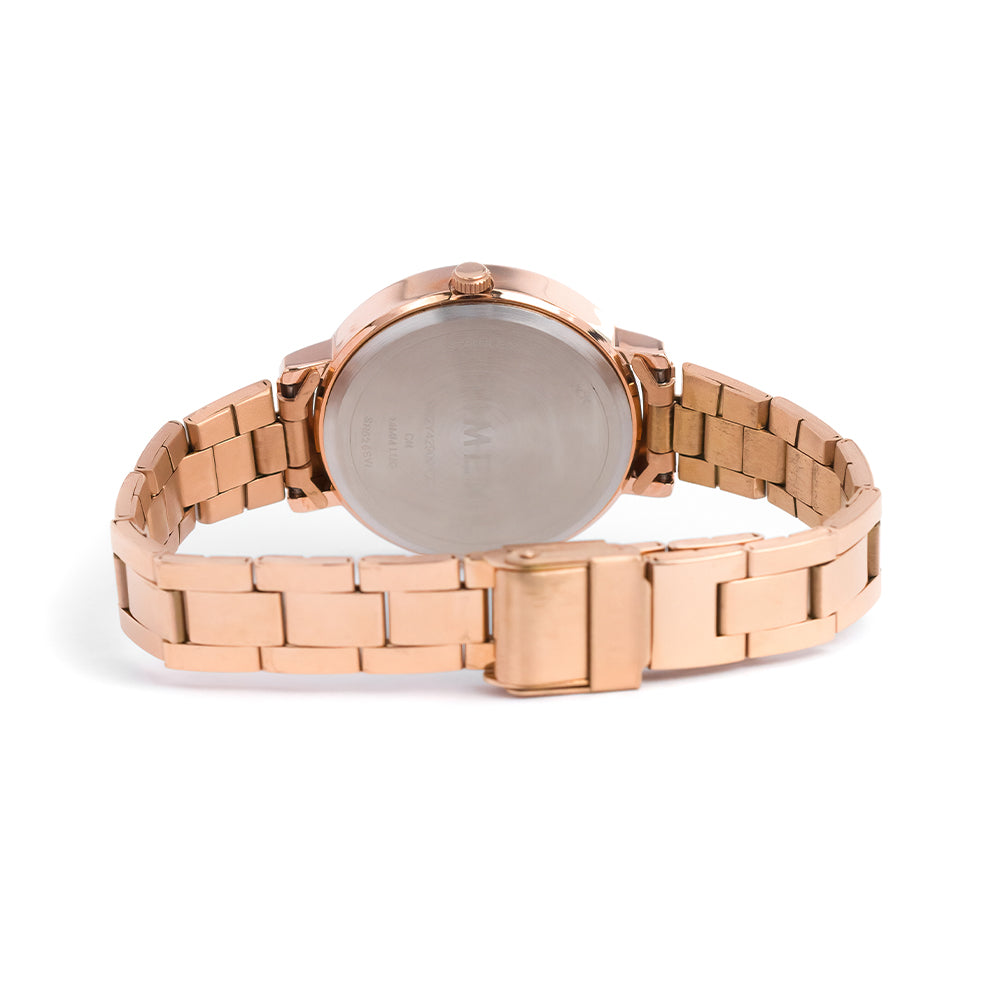 Amity 3-Hand 34mm Stainless Steel Band