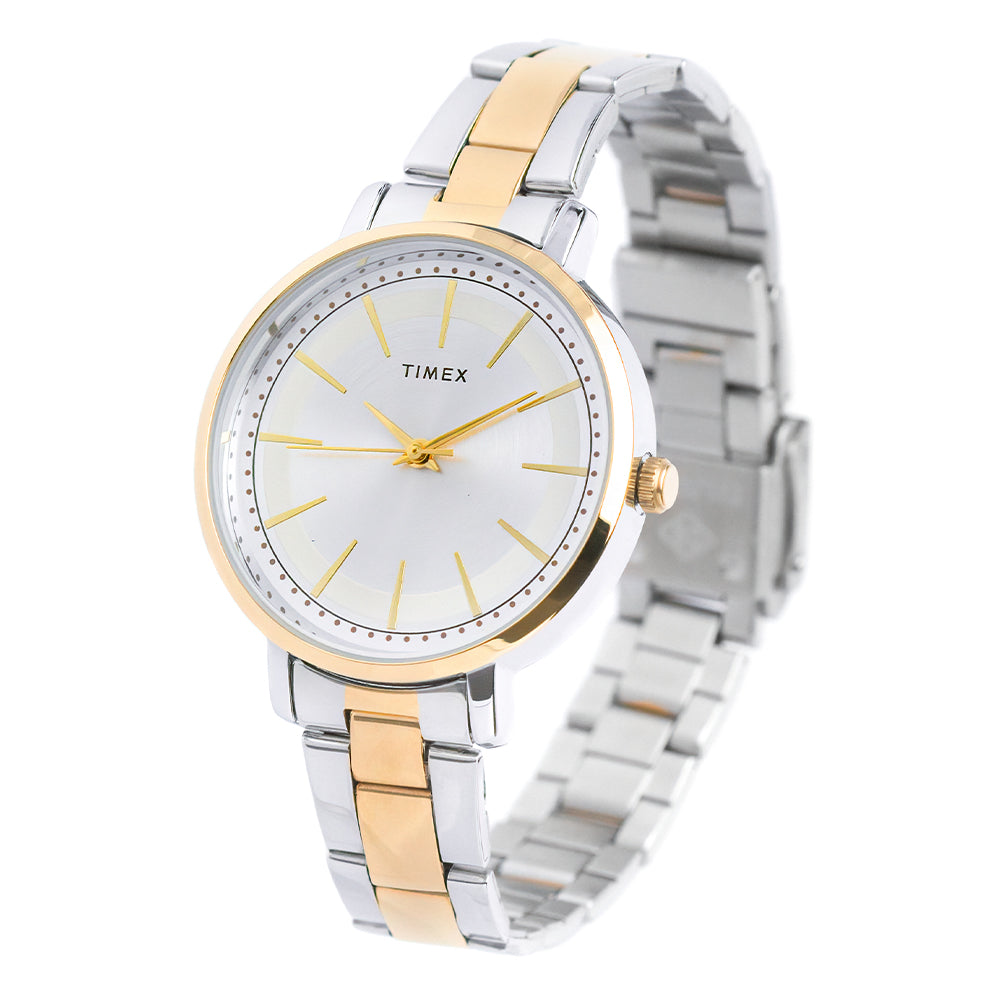 Amity 3-Hand 34mm Stainless Steel Band