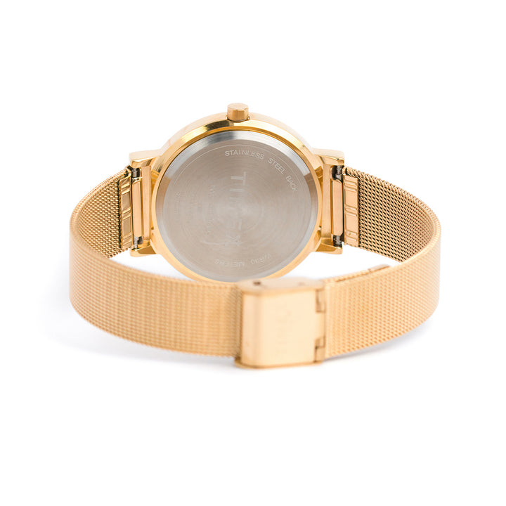 Caroline 3-Hand 34mm Stainless Steel Band