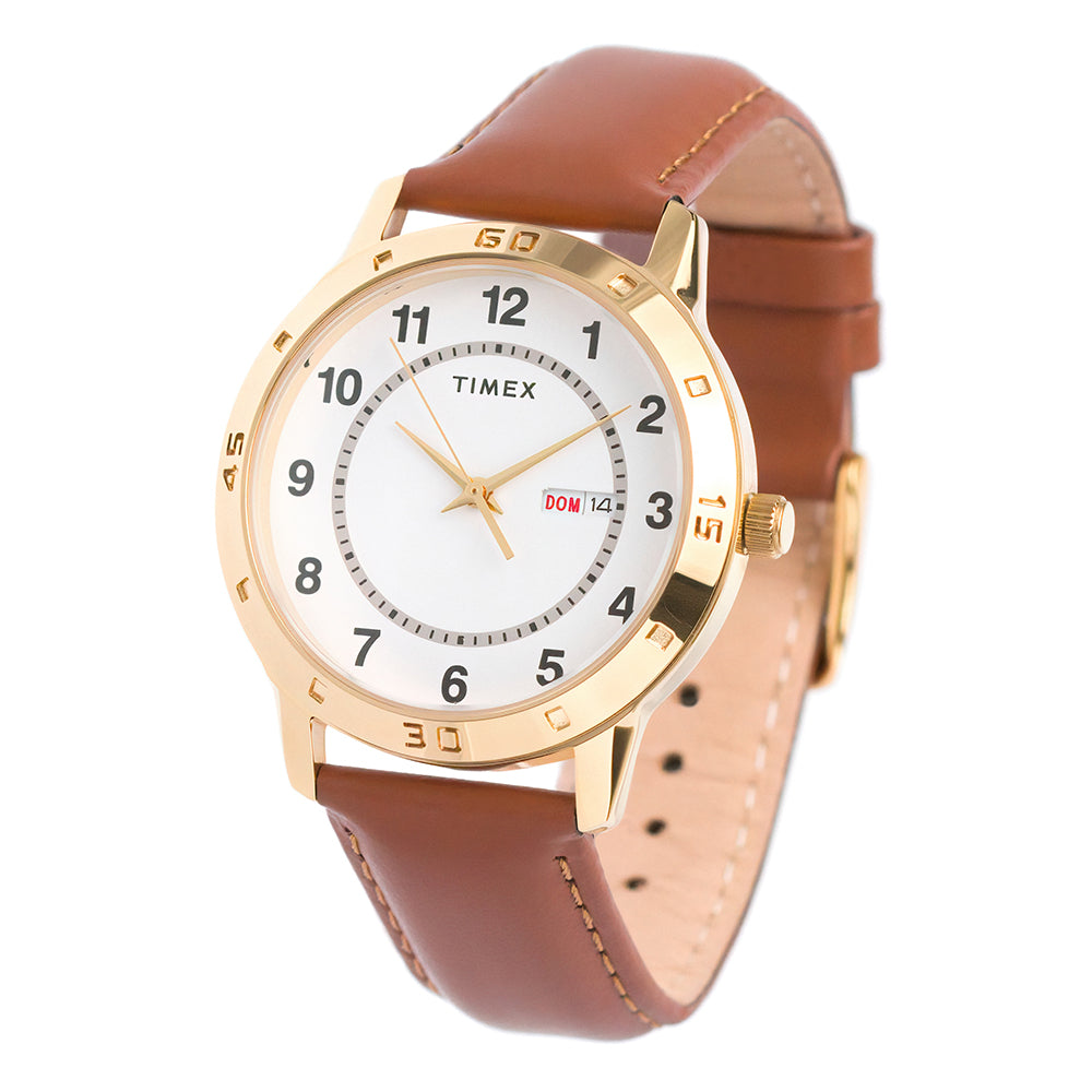 Denver Day-Date 40mm Leather Band