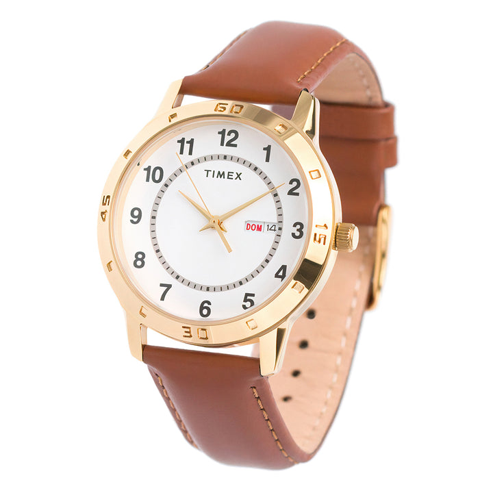 Denver Day-Date 40mm Leather Band