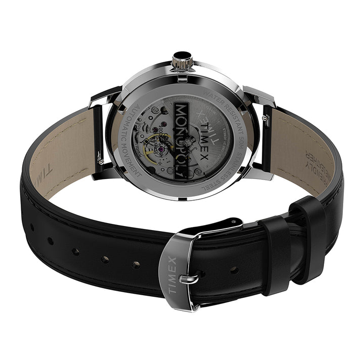 Timex Marlin x Monopoly Automatic 38mm Leather Band