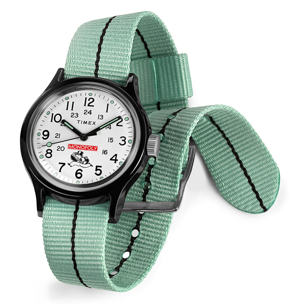Timex Mk1 x Monopoly 3-Hand 36mm Fabric Band