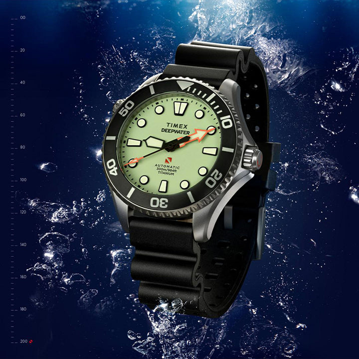 Deepwater Meridian 300 Titanium Hev Automatic 44mm Rubber Band
