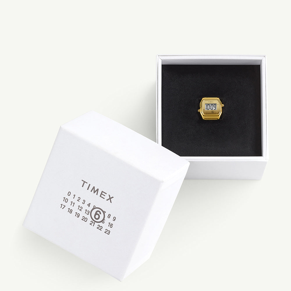 Timex x MM6 20mm Digital Ring Watch
