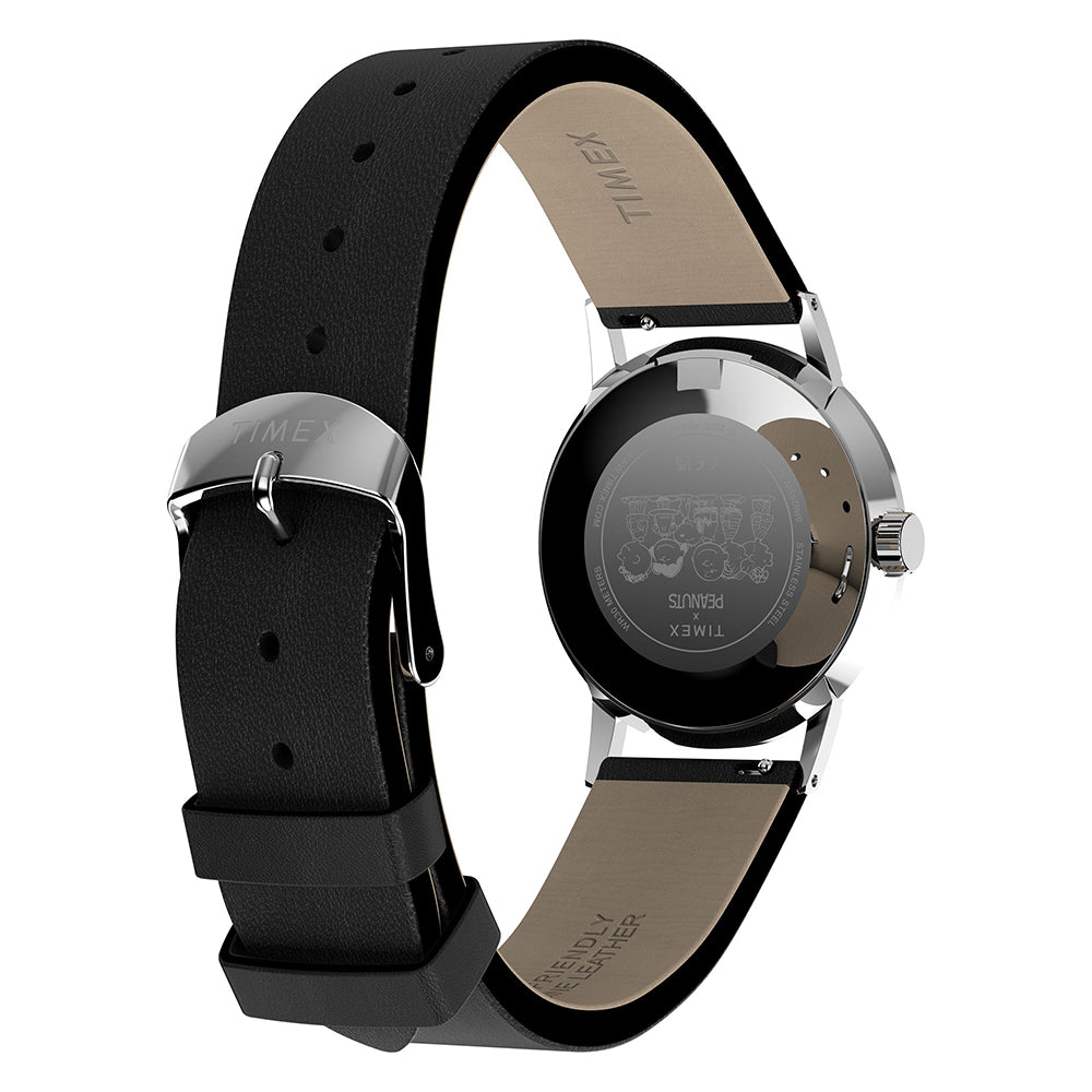 Marlin Quartz x Peanuts 3-Hand 38mm Leather Band
