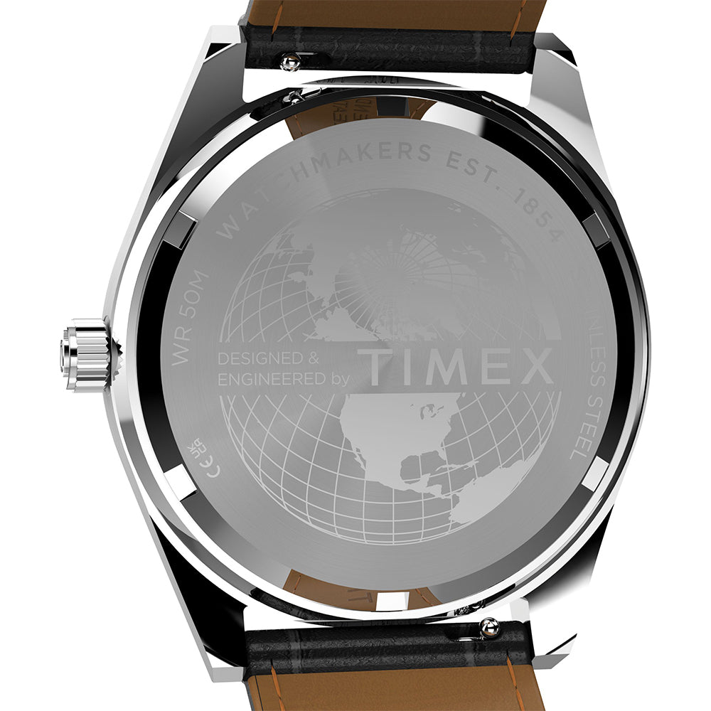 Q Timex 1978 Reissue Day-Date 38mm Leather Band