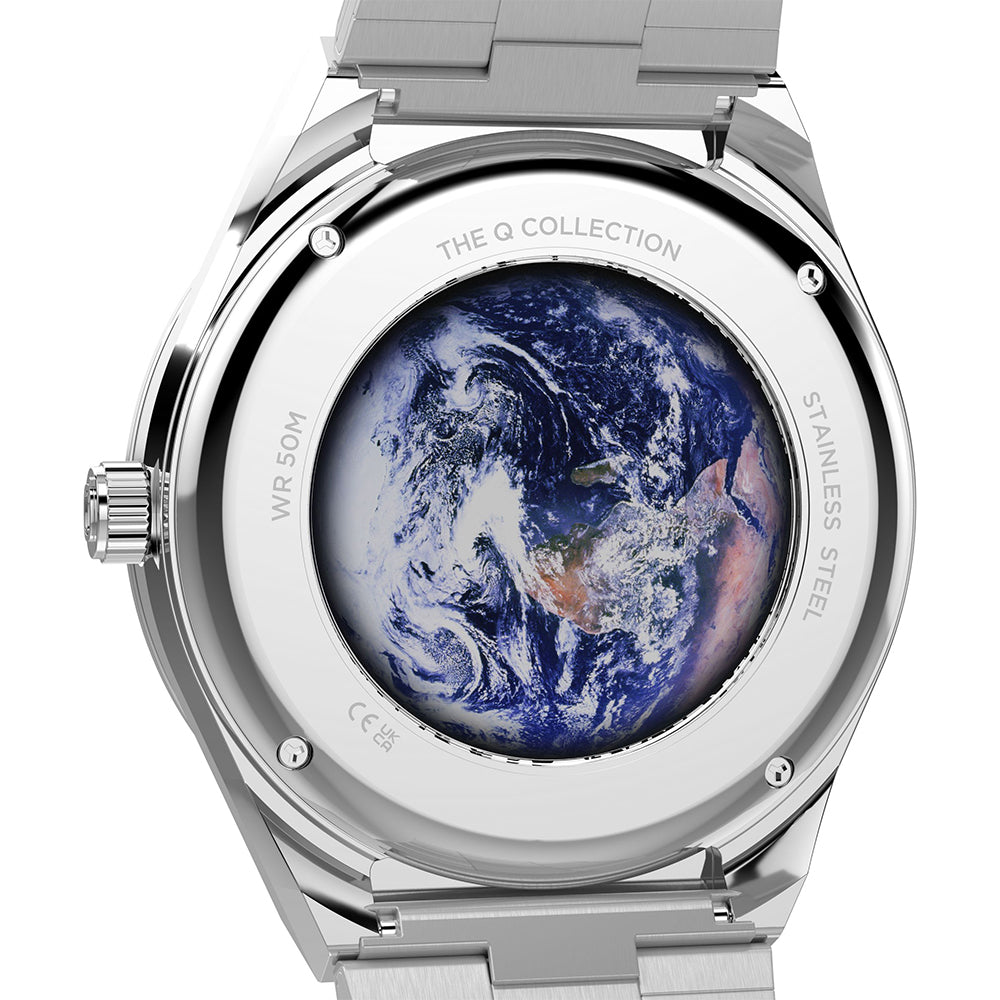 Q Timex x Nasa Multifunction 40mm Stainless Steel Band