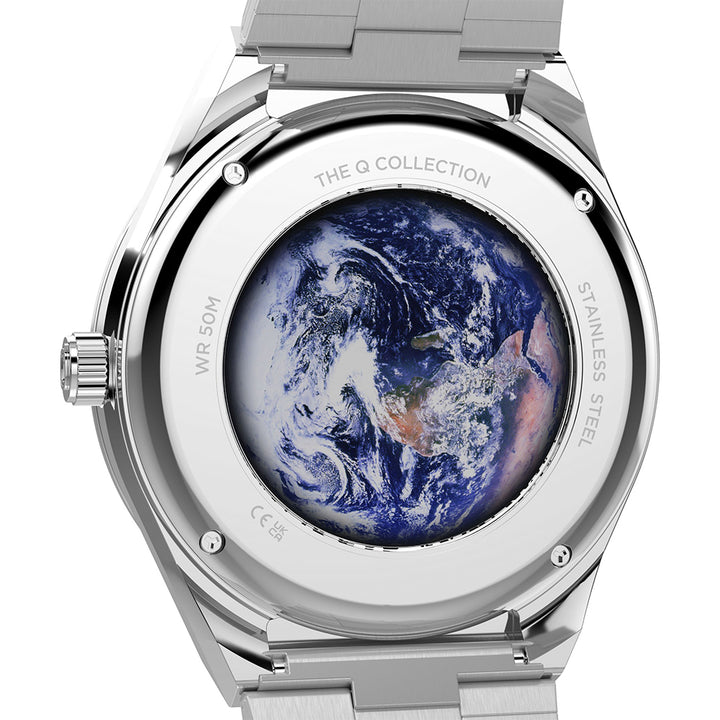 Q Timex x Nasa Multifunction 40mm Stainless Steel Band
