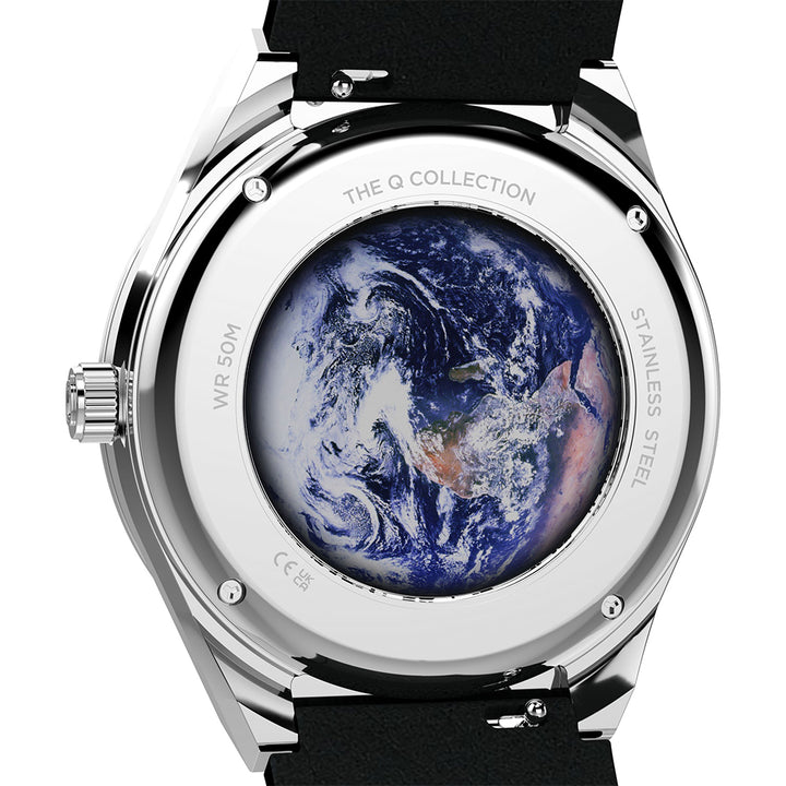 Q Timex x Nasa Multifunction 40mm Leather Band
