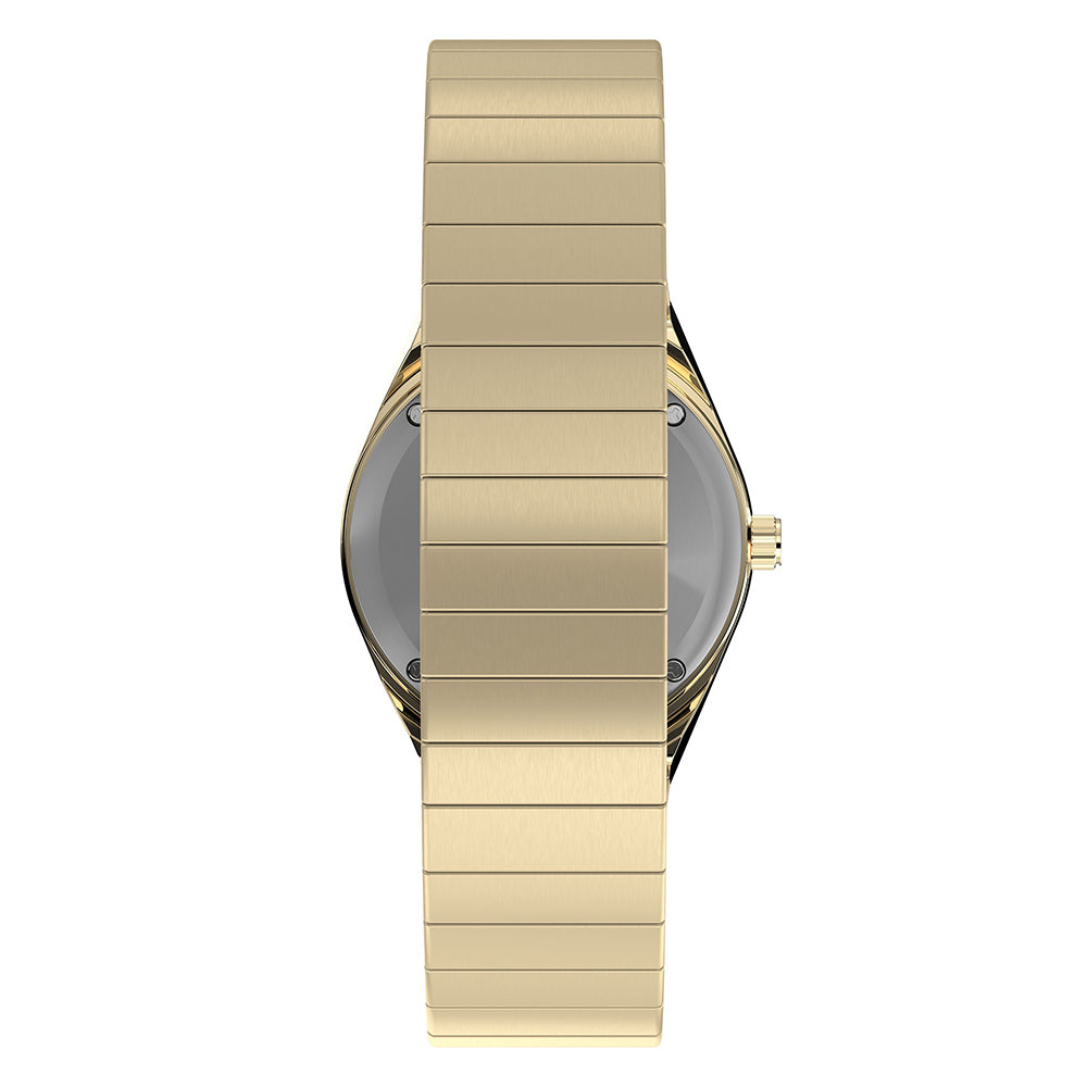 Q Timex Mini 3-Hand 30mm Stainless Steel Band