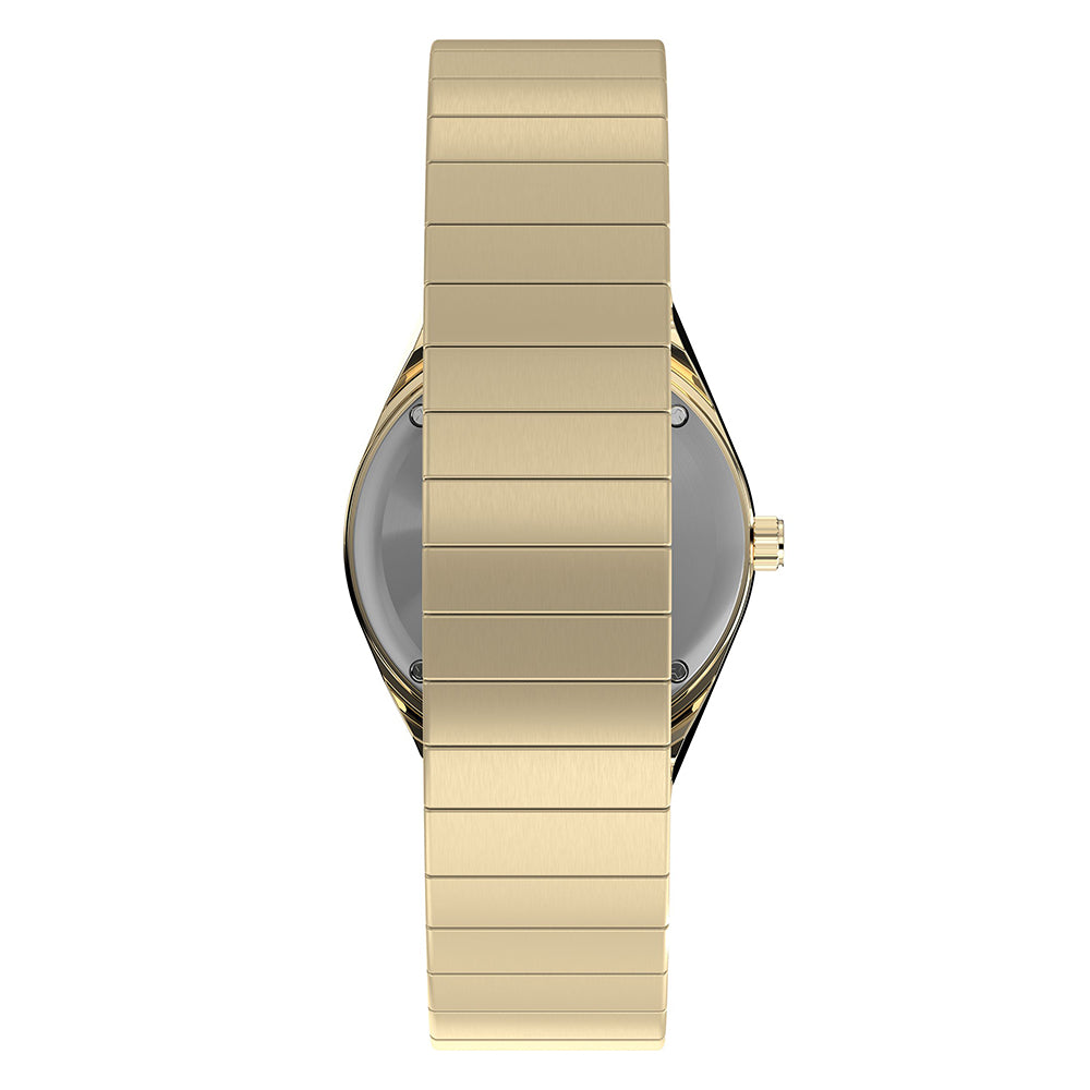 Q Timex Mini 3-Hand 30mm Stainless Steel Band