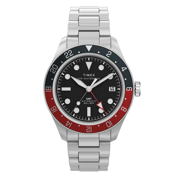 Waterbury Heritage Automatic Gmt 42mm Stainless Steel Band