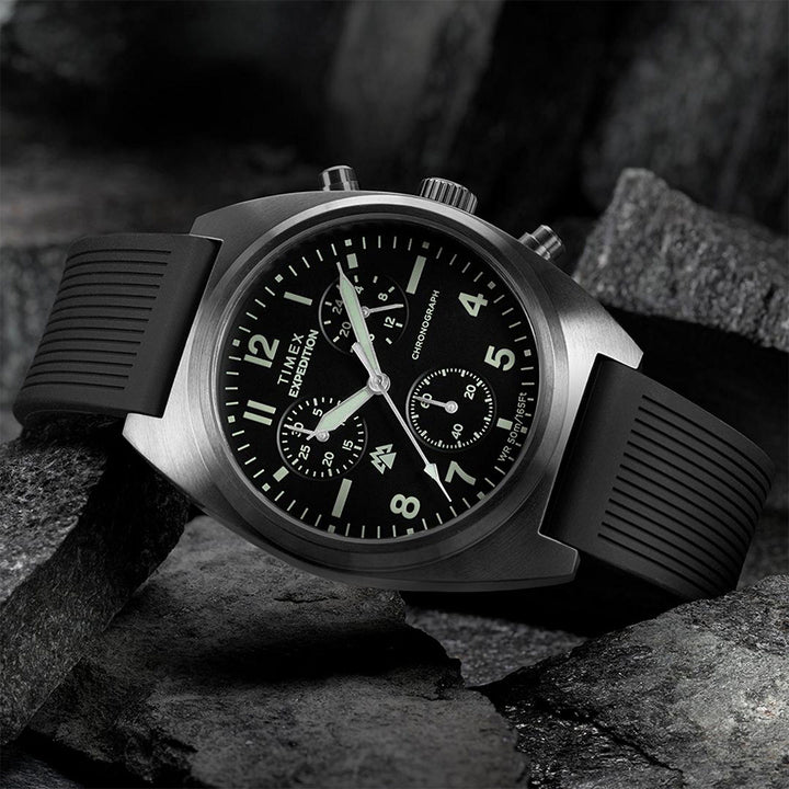 Expedition Capstone Chronograph 41mm Silicone Band