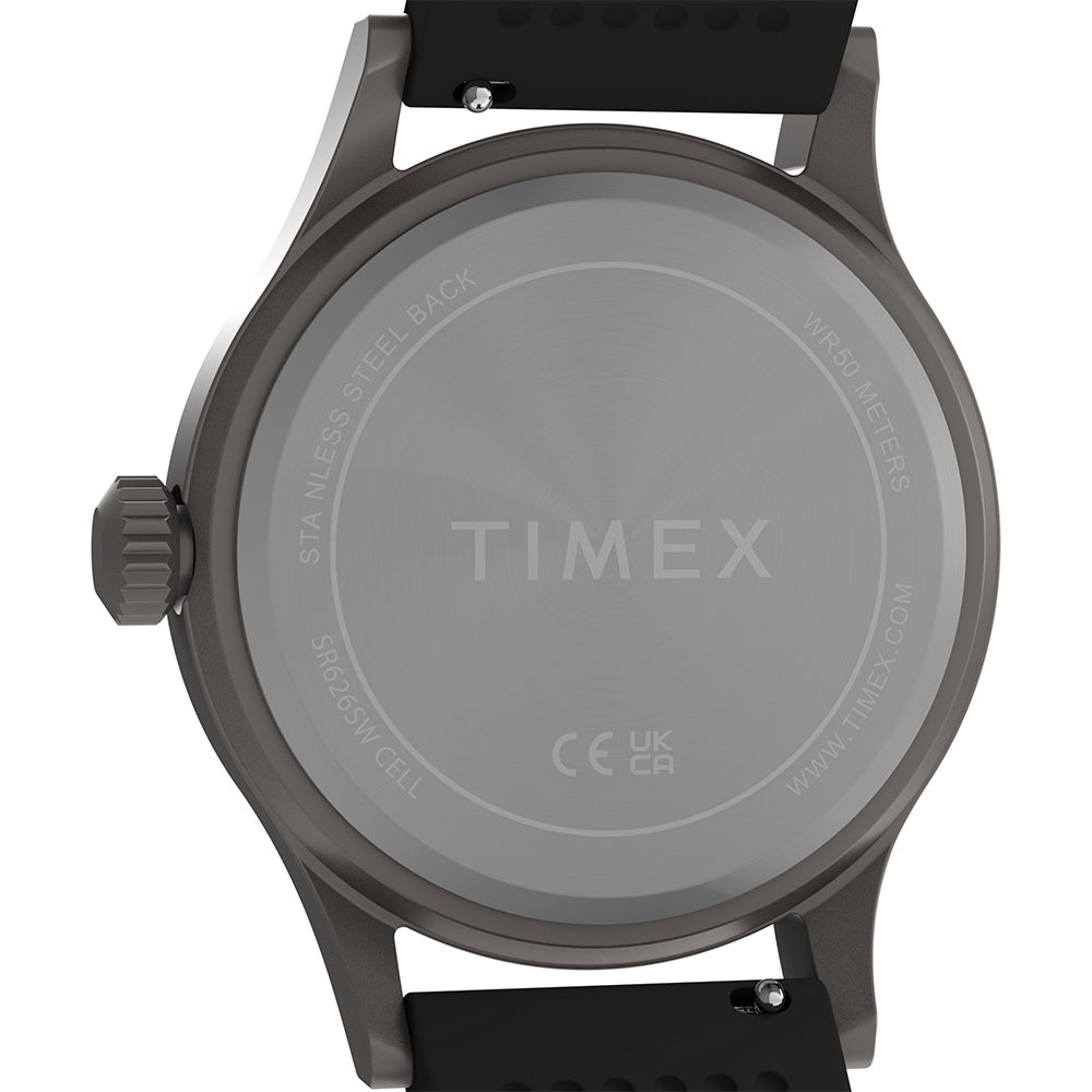 Expedition Scout 3-Hand 40mm Silicone Band