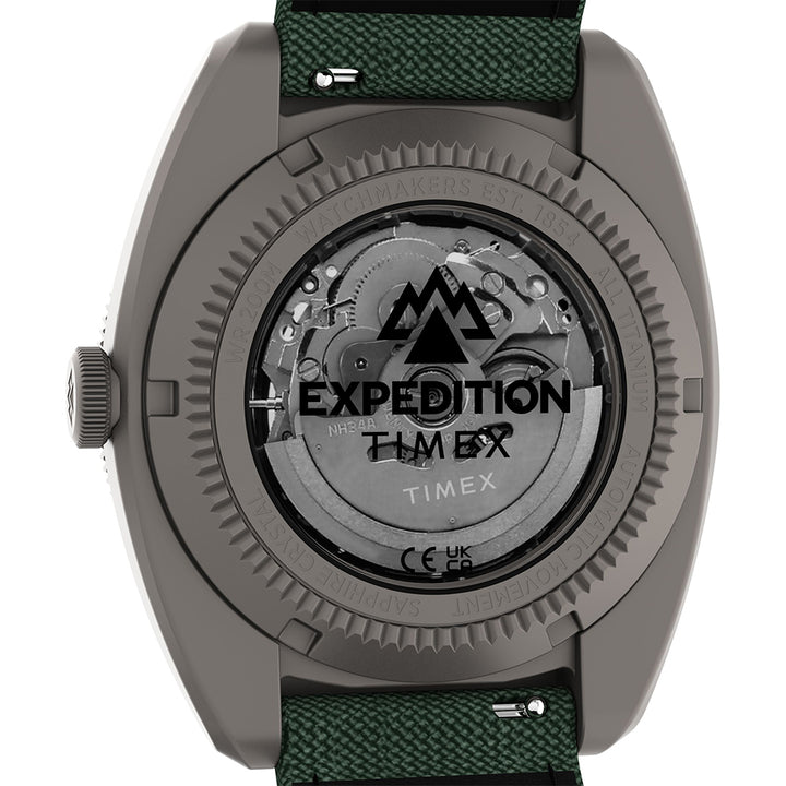 Expedition Pioneer Titanium Automatic Gmt 41mm Fabric Band